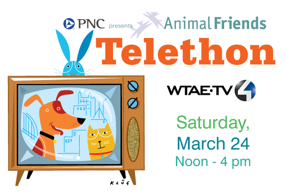 Animal Friends, Telethon, Pittsburgh, Jim Krenn