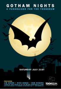 Gotham Nights, Pittsburgh, Pittsburgh entertainment, Toonseum, Batman, Batman: Dark Knight Rises, Jim Krenn