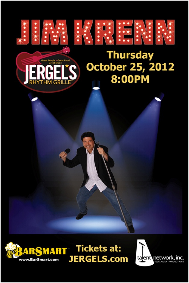 Jim Krenn, Jergel's Rhythm Grille, Pittsburgh entertainment, Pittsburgh comic, Comedy show, Comedian,