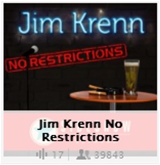 Jim Krenn: No Restrictions, Podcast entertainment, Pittsburgh entertainment, Jim Krenn, Sideshow Network