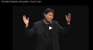 Jim Krenn, Comedian, Storyteller, The Moth, Church Latin