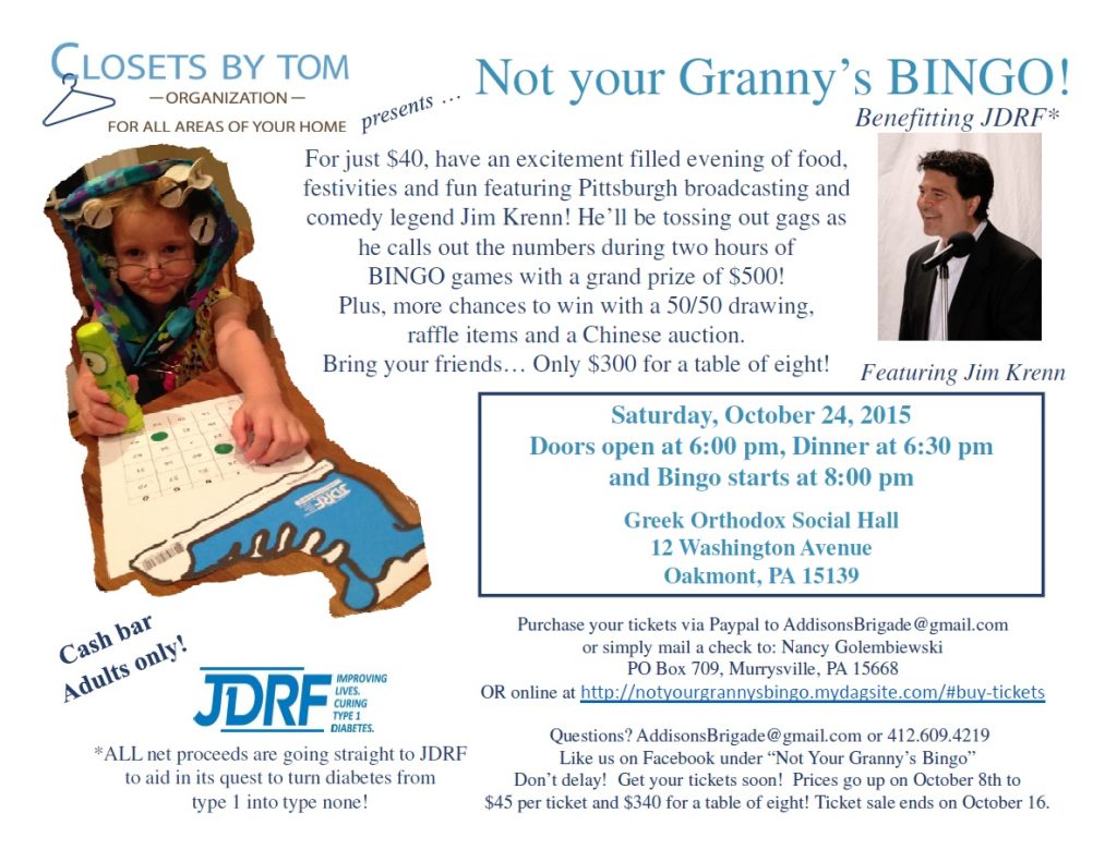 Not Your Granny's Bingo