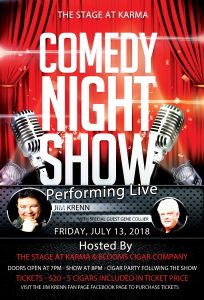 Jim Krenn Gene Collier Karma Comedy Show 2018